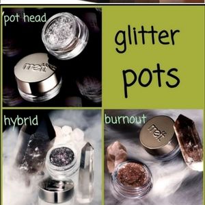 Iso of these three glitter pots from melt cosmetics. Please new only. Thank you